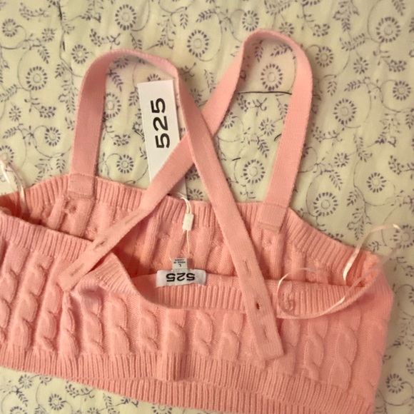 525 America | Cable Tiny Tank In Flamingo Pink - Picture 10 of 11